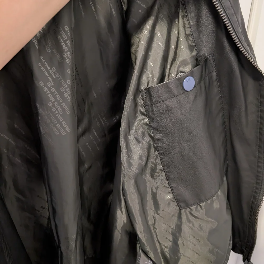 G StarRaw/Empral Deconstructed 3D Biker Jacket Sz XL - Picture 8 of 10
